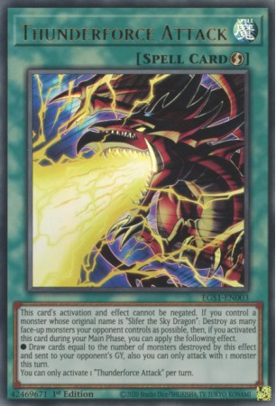 Thunderforce Attack - EGS1-EN003 - Ultra Rare