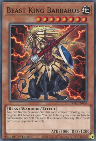 Beast King Barbaros - EGS1-EN008 - Common