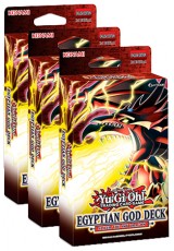 3x Yu-Gi-Oh! Deck de Deuses Egípcios - Slifer, o Dragão Celeste (3 unidades)