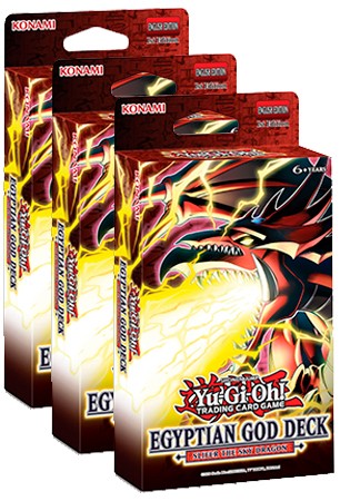 [PRÉ-VENDA] 3x Yu-Gi-Oh! Deck de Deuses Egípcios - Slifer, o Dragão Celeste (3 unidades)