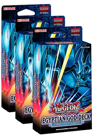 3x Yu-Gi-Oh! Deck de Deuses Egípcios - Obelisco, o Atormentador (3 unidades)