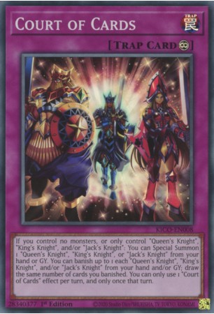 Court of Cards - KICO-EN008 - Super Rare