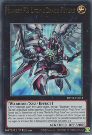 Number F0: Utopic Draco Future - KICO-EN013 - Ultra Rare