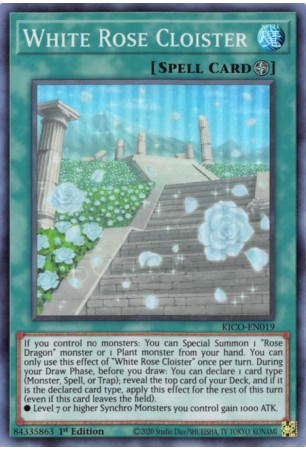 White Rose Cloister - KICO-EN019 - Super Rare