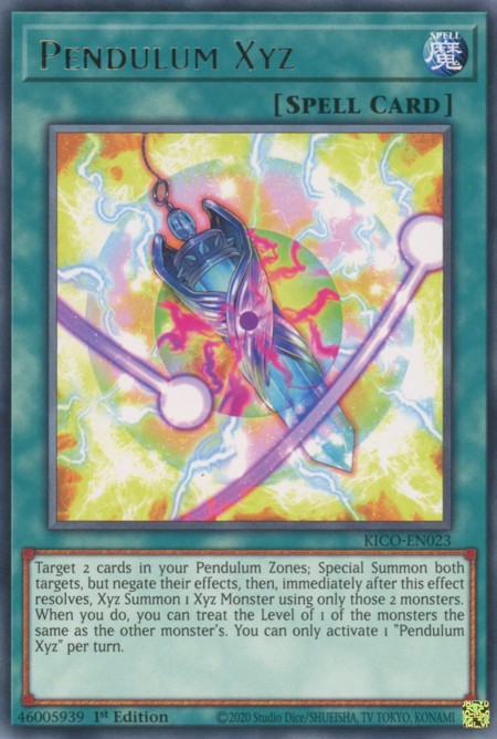 Pendulum Xyz - KICO-EN023 - Rare - Duelshop