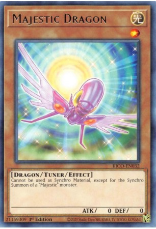 Majestic Dragon - KICO-EN032 - Rare