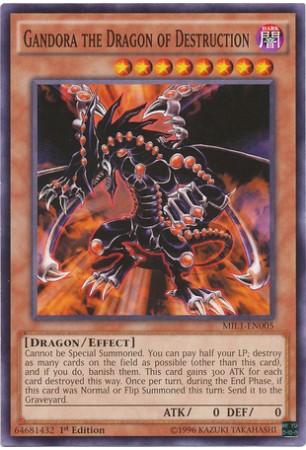 Gandora the Dragon of Destruction - MIL1-EN005 - Common