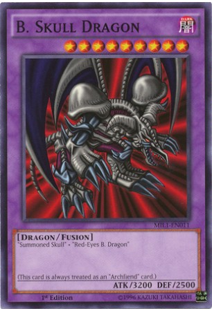 B. Skull Dragon - MIL1-EN011 - Common