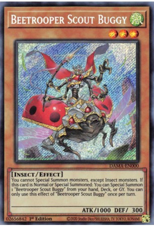 Beetrooper Scout Buggy - DAMA-EN000 - Secret Rare