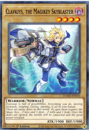 Clavkiys, the Magikey Skyblaster - DAMA-EN010 - Common