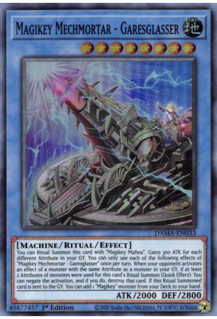 Magikey Mechmortar - Garesglasser - DAMA-EN033 - Super Rare