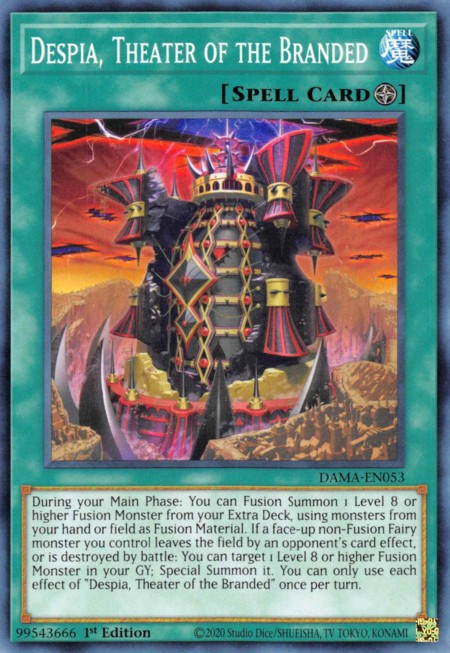 Despia, Theater of the Branded - DAMA-EN053 - Common - Duelshop