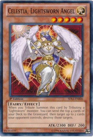 Celestia, Lightsworn Angel - SDLI-EN006 - Common