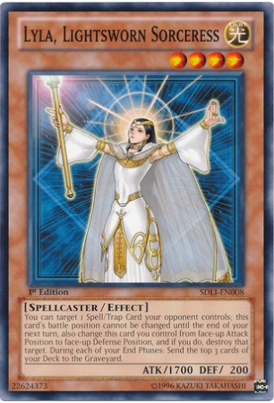 Lyla, Lightsworn Sorceress - SDLI-EN008 - Common