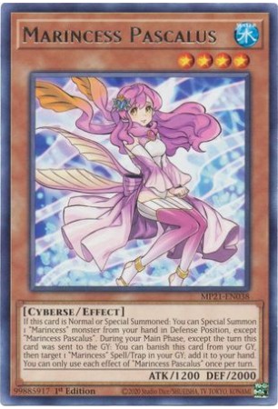 Marincess Pascalus - MP21-EN038 - Rare