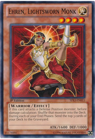 Ehren, Lightsworn Monk - SDLI-EN011 - Common