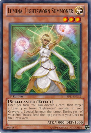 Lumina, Lightsworn Summoner - SDLI-EN012 - Common