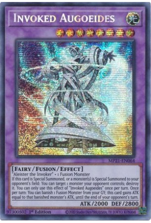 Invoked Augoeides - MP21-EN064 - Prismatic Secret Rare