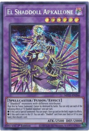 El Shaddoll Apkallone - MP21-EN246 - Prismatic Secret Rare