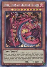 Uria, Lord of Searing Flames - MP21-EN252 - Prismatic Secret Rare