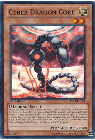 Cyber Dragon Core - SDCR-EN001 - Super Rare