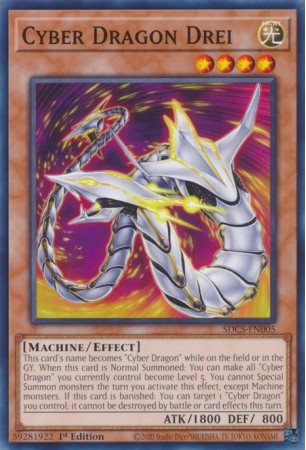 Cyber Dragon Drei - SDCS-EN005 - Common