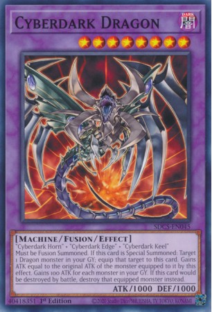 Cyberdark Dragon - SDCS-EN045 - Common