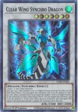 Clear Wing Synchro Dragon - LED8-EN001 - Super Rare