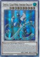 Crystal Clear Wing Synchro Dragon - LED8-EN005 - Ultra Rare