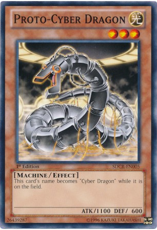 Proto-Cyber Dragon - SDCR-EN005 - Common