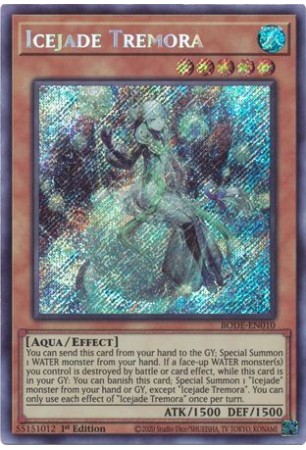 Icejade Tremora - BODE-EN010 - Secret Rare