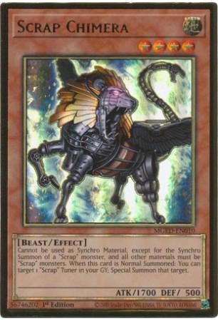 Scrap Chimera - MGED-EN010 - Premium Gold Rare