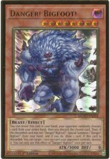 Danger! Bigfoot! (alt. art) - MGED-EN018 - Premium Gold Rare