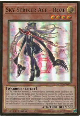 Sky Striker Ace - Roze - MGED-EN021 - Premium Gold Rare