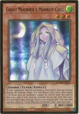 Ghost Mourner & Moonlit Chill - MGED-EN023 - Premium Gold Rare