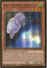 Ghost Mourner & Moonlit Chill (alt. art) - MGED-EN023 - Premium Gold Rare