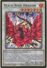 Black Rose Dragon - MGED-EN026 - Premium Gold Rare