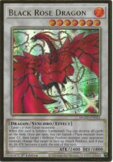 Black Rose Dragon (alt. art) - MGED-EN026 - Premium Gold Rare