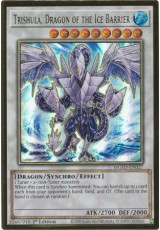 Trishula, Dragon of the Ice Barrier - MGED-EN027 - Premium Gold Rare