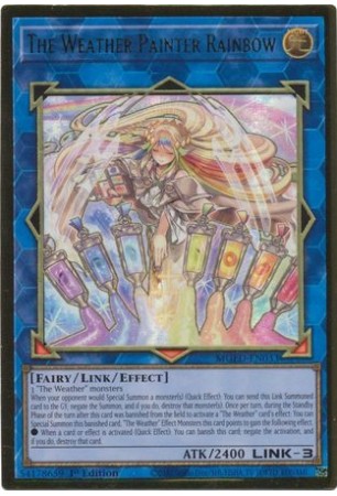 The Weather Painter Rainbow - MGED-EN033 - Premium Gold Rare