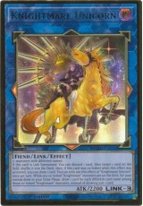 Knightmare Unicorn (alt. art) - MGED-EN034 - Premium Gold Rare