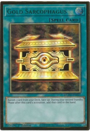 Gold Sarcophagus - MGED-EN041 - Premium Gold Rare