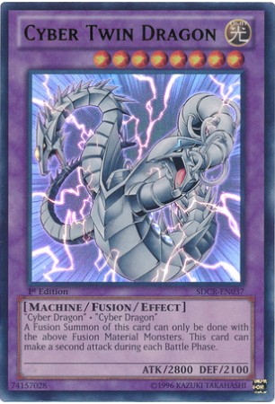 Cyber Twin Dragon - SDCR-EN037 - Super Rare