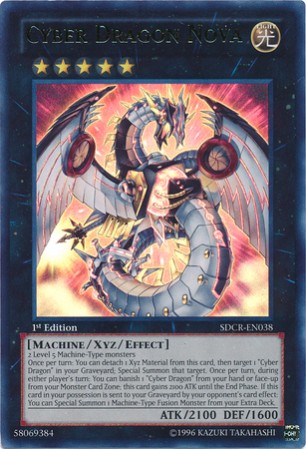 Cyber Dragon Nova - SDCR-EN038 - Ultra Rare