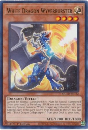 White Dragon Wyverburster - MGED-EN132 - Rare