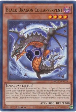 Black Dragon Collapserpent - MGED-EN133 - Rare