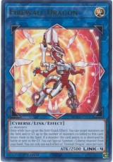 Firewall Dragon (alt. art - orange) - MGED-EN141 - Rare