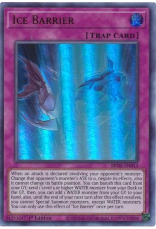 Ice Barrier - BROL-EN013 - Ultra Rare