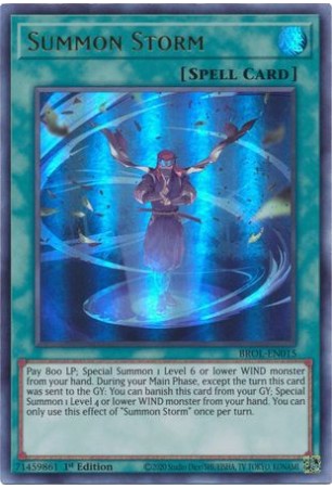 Summon Storm - BROL-EN015 - Ultra Rare