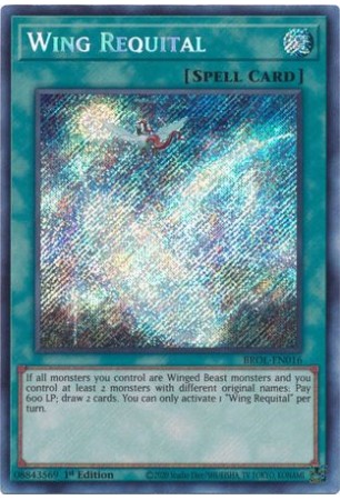 Wing Requital - BROL-EN016 - Secret Rare